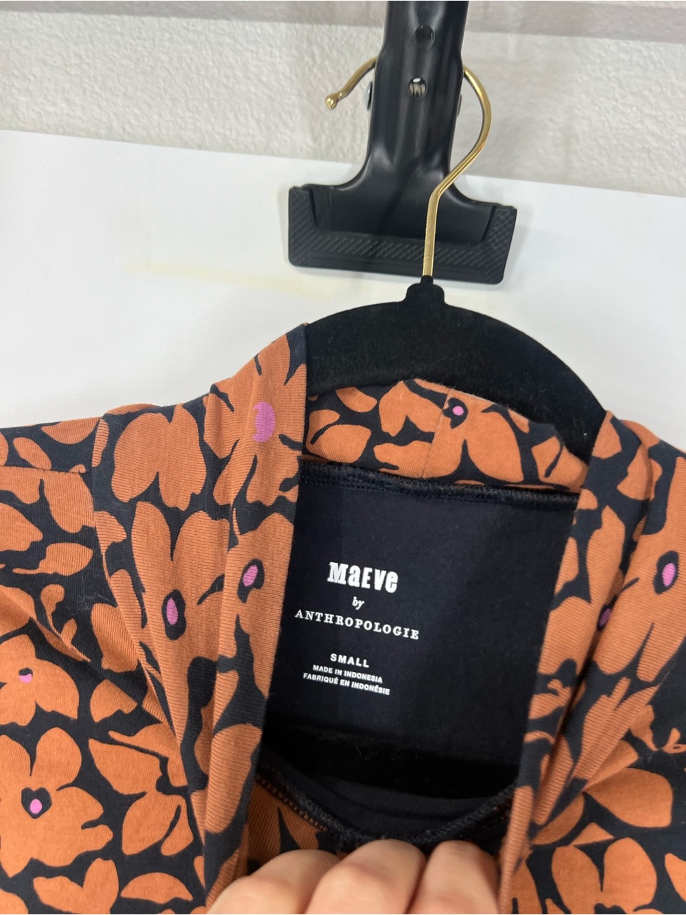 Maeve by Anthropologie Floral Printed Turtleneck - Picture 4 of 6